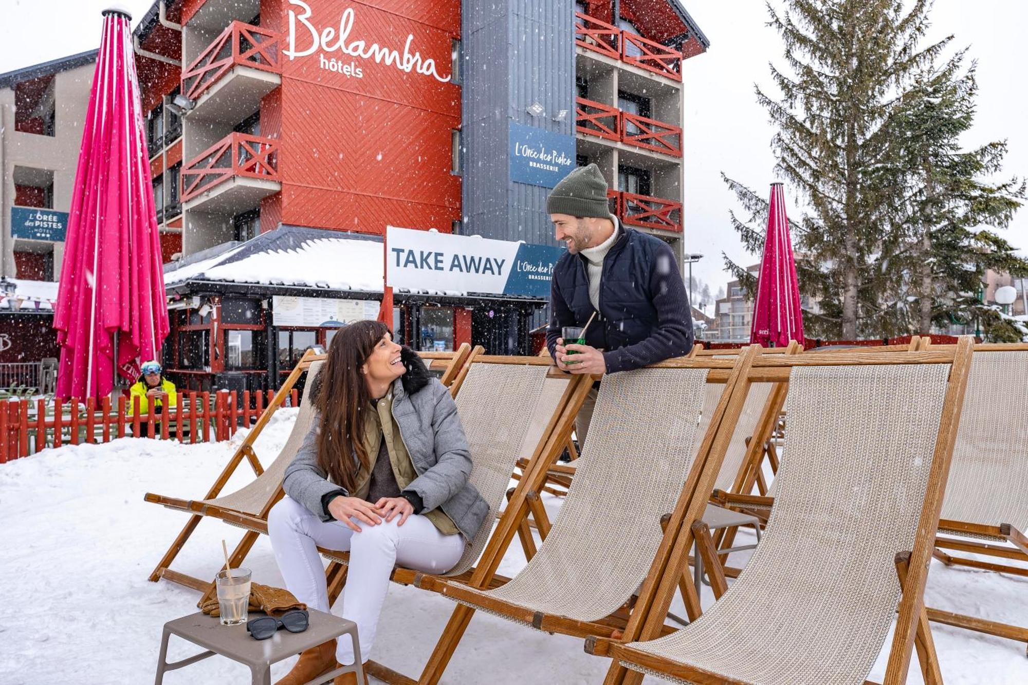 Hotel Les 2 Alpes L'Oree Des Pistes Ле-дез-Альп Екстер'єр фото